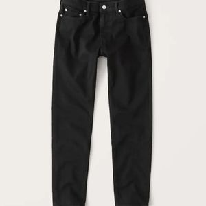 New Black Abercrombie and Fitch skinny jeans
